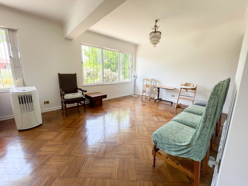 Departamento-casa Con Goce Exclusivo De Terreno En Ñuñoa