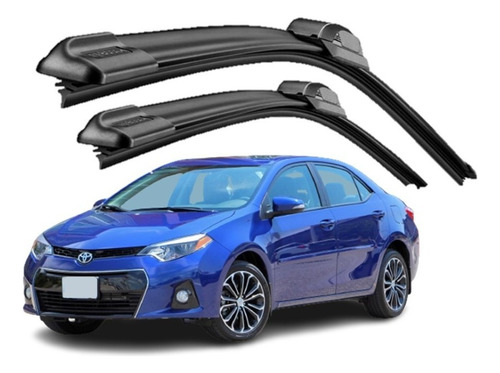 Escobillas Brx Toyota Corolla 2014 2015 2016