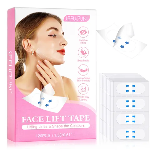 Cinta De Estiramiento Facial, Cinta De Elevación Invisible,