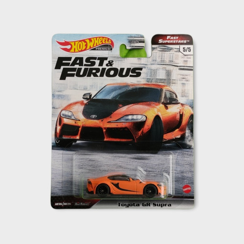 Toyota Gr Supra Hot Wheels Premium Rápido Y Furioso