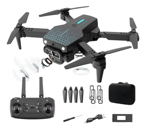 Dron Plegable Con Cámara Dual Hd 1080p Aerial Rc Quadc Jgzk