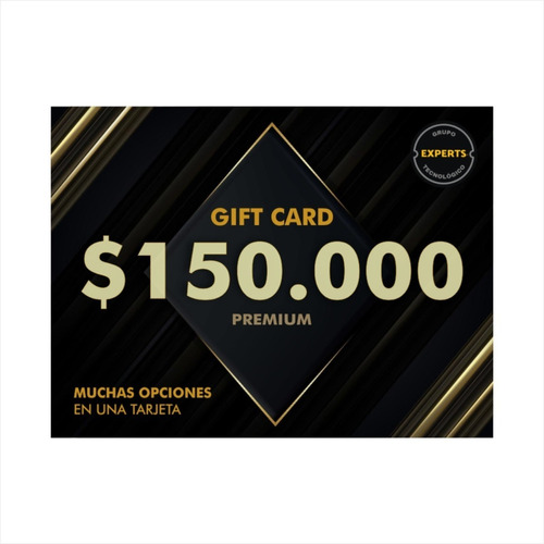 Gift Card $150000 Tarjeta Premium Experts