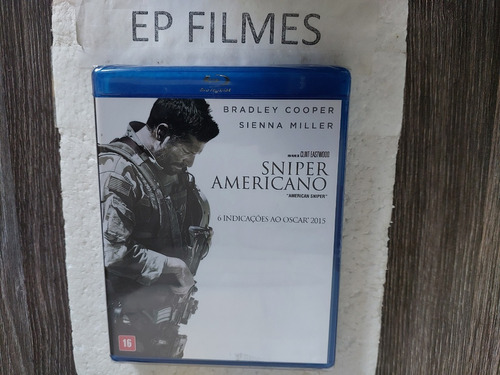 Blu Ray Sniper Americano - Dub/leg. Lacrado. 