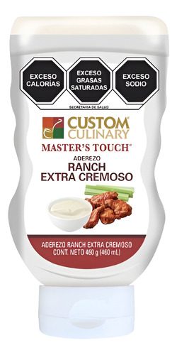 Paquete De 3 Aderezo Ranch Apachurrable 460 Gr C/u