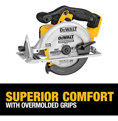 Sierra Circular Dewalt 20v Max, 6-1/2'', Solo Herramienta