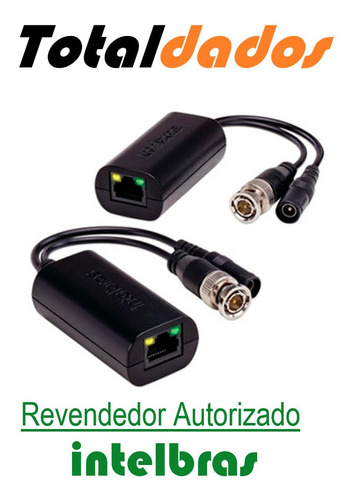 Imagem 3 de 8 de Power Ballun Video E Alimentação 4k Vb 1001 Wp Intelbras