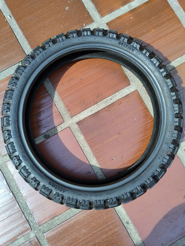 Pneu Dianteiro 120/70 B19 Enduro Trail Mitas Mais Meia Vida. (Usado)