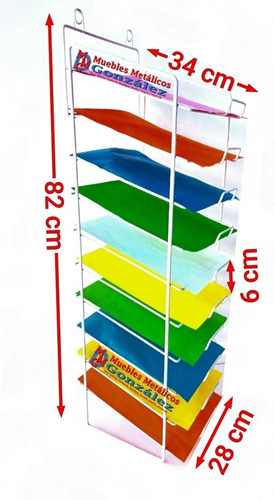 Exhibidor De Hojas Tamaño Carta, Lijas Etc Porta Papel