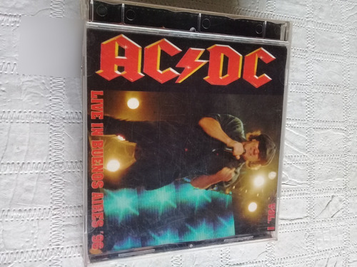 Ac/dc Live In Buenos Aires '96 En 02 Cds Impecable