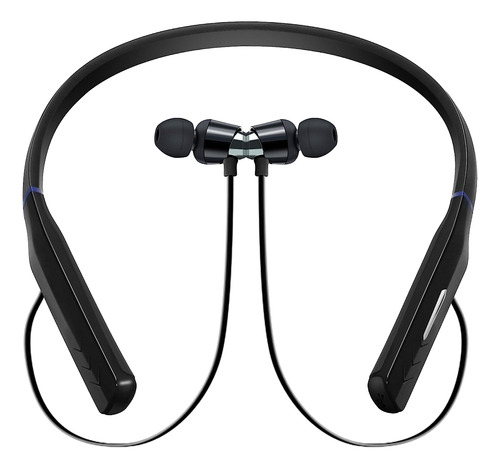 Auriculares Bluetooth Con Banda De Cuello | Ipx4 / Negro