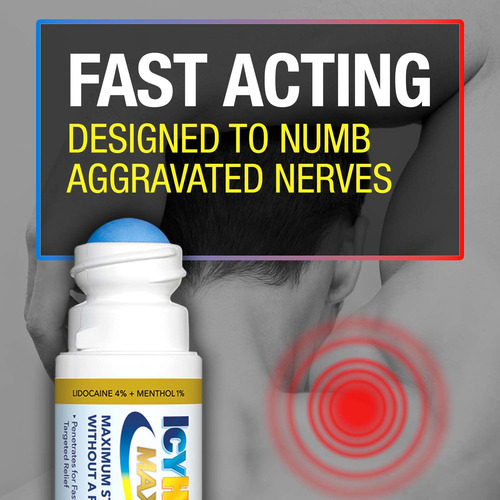 Crema AnaLGésica Icy Hot Lidocaine Plus Menthol