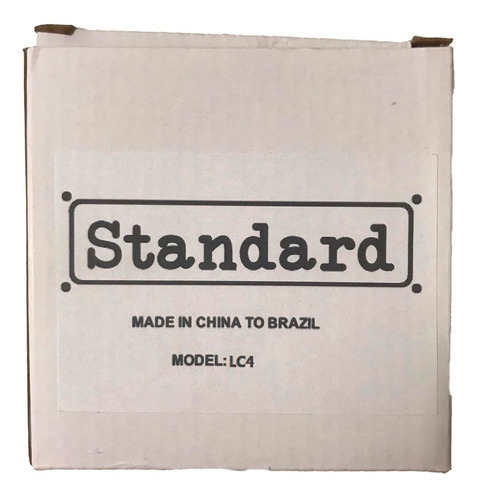 Pre Amp Violão Eq 4 Bandas Jack Xlr P10 Standard Lc-4