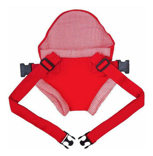Canguru Bebê Passeio Click Vermelho