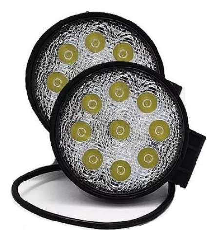 Faro Redondo Led Alta Intensidad 9 Led P