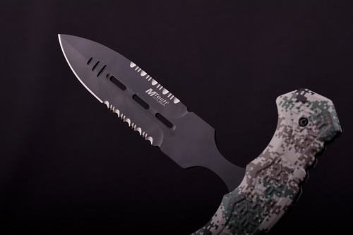 Imagen 6 de 8 de Cuchillo Push Dagger Mtech Usa Doble Forma Puñal Daga Puño