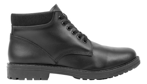 Botas Borcegos Caña Baja Botita Cuero Vacuno Hombre Bourbon