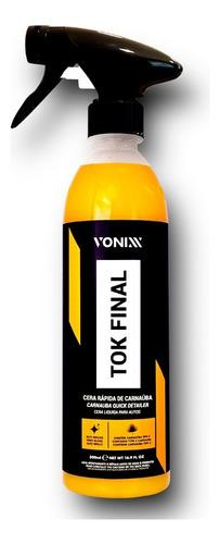 Cera de carnauba Vonixx Tok Final Automotive Protection, 500 ml