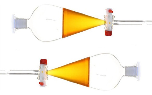 Ampolla Embudo Decantación Robinete Teflon 500ml