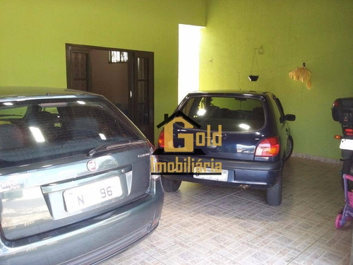 Casa Residencial Com 3 Dormitórios (1 Suíte) No Bairro Florestan Fernandes Em Ribeirão Preto - Ca0117