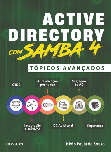 Livro Active Directory Com Samba 4  Tópicos Avançados Novatec Editora