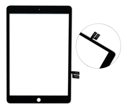 Pantalla Vidrio Tactil Touch iPad 9  A2602 A2604 Colocado