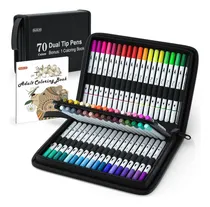 Comprar Shuttle Art Bolígrafos De Punta Fina Y Pincel  70 Colores,