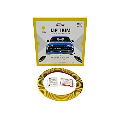 Moldura Frontal Universal Automóvil Allfit Lip Trim, A...