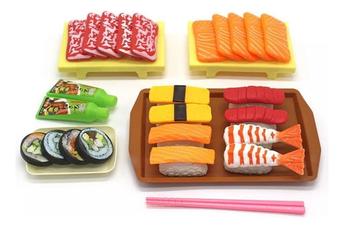 Simulación Sushi Comida Cocina Educación Juguete Para Niños