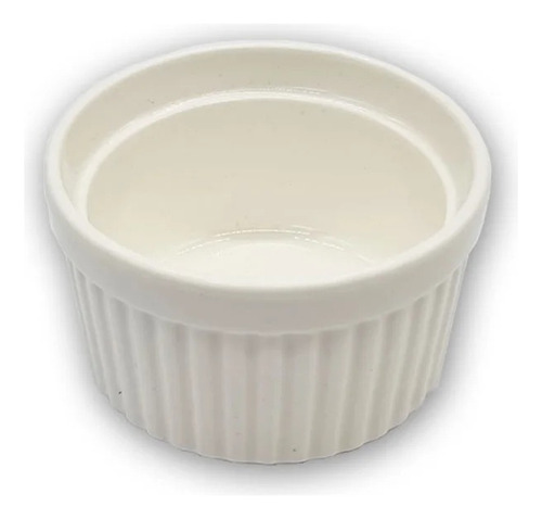 12 Unid Pocillo Ramekin Cerámica Porcelana 8 Cm - 100 Ml 04