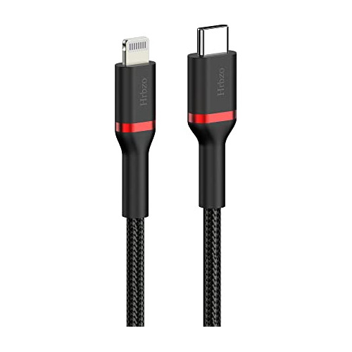 Charger Cable Para iPhone 14/13/12/11/xs/xr/8/se/iPad Negro