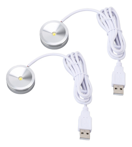 Cable Led De 4.2 Pies Con Enchufe Usb Redondo Para Pantalla