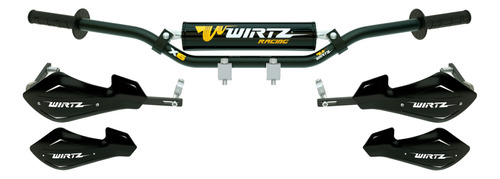 Cubre Puños Manubrio Wirtz® X6 22mm Tornado Xr150l Shock Metal