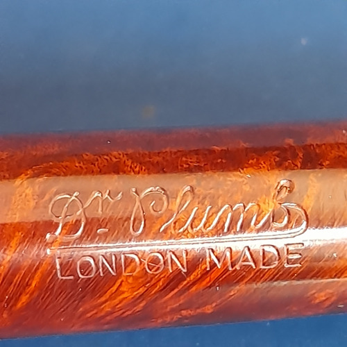 Imagem 5 de 10 de Cachimbo Dr Plumb Briar London England Antigo Restaurado