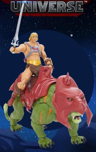 Heman Máster Universe Vintage Battlecat Castillo Grayskull (Usado)