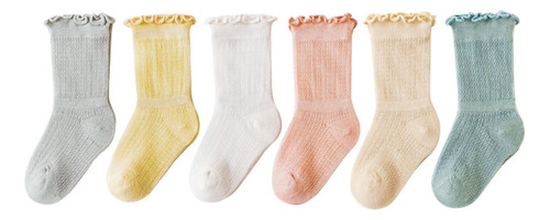 Calcetines Con Volantes Para Bebé Y Niña Pequeña, De