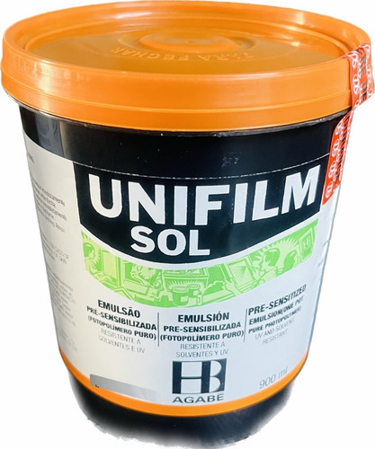 Emulsão Unifilm Sol 900ml Agabe
