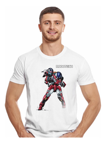 Polera Robotech Rook Bartley Cyclone Anime Impresión Directa