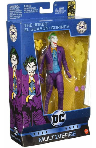 The Joker  Dc Comic Multiverse 80 Aniversario Batman