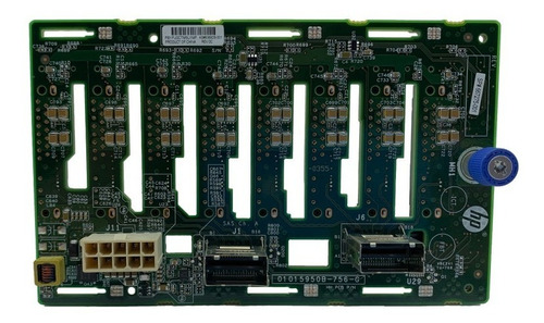 Backplane Hp Np 667275-001 Sas Sata Sff 8 Unidades Hotplug