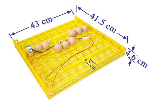 Incubadora De 63 Piezas Bandeja Automática De 63 Huevos  