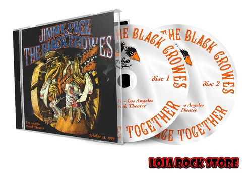 Cd Duplo - Jimmy Page & The Black Crowes Live At The Greek