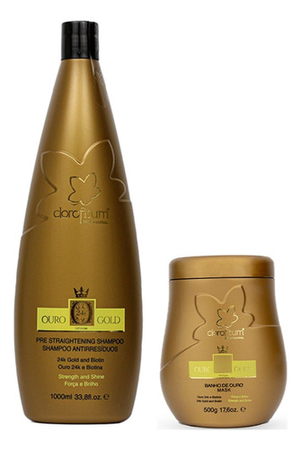 Clorofitum Ouro 24 K Gold Shampoo E Máscara