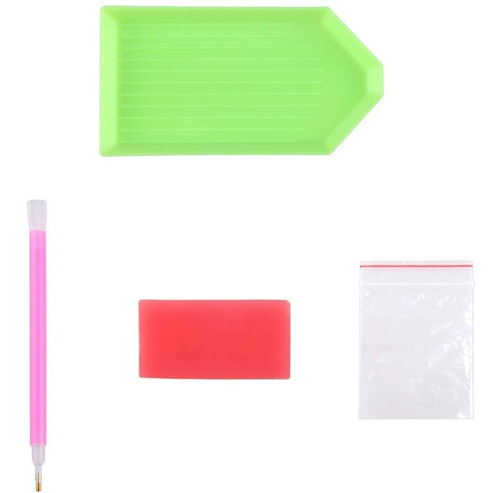 5d Pintura Por Diamantes Kit Lobo / Pack X 2