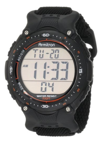 Reloj Cronógrafo Digital Armitron Sport 408159blk Cronógrafo