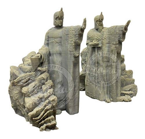 Estatuas De Los Argonath Sujetalibro El Señor De Los Anillos