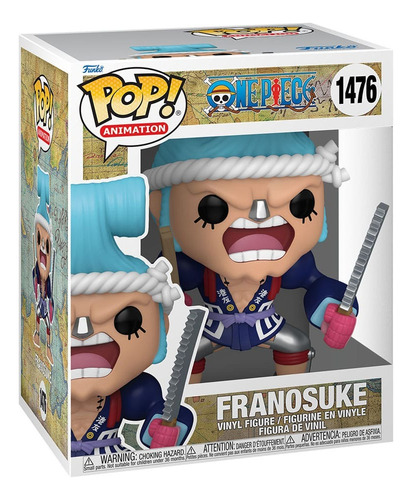 Funko Pop! One Piece 6 Pulgadas - Franky Franosuke #1476 