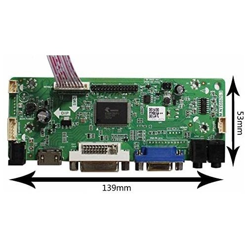 Placa Controladora Lcd De Audio Vsdisplay Hd-mi Dvi Vga Para