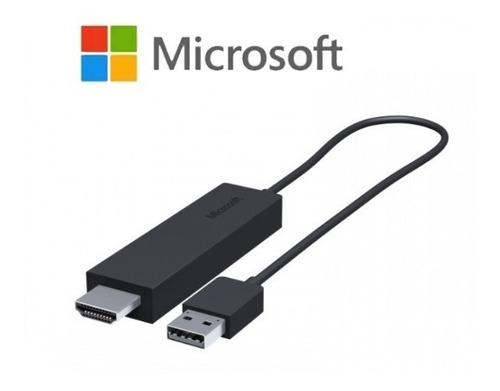 Imagen 1 de 4 de Adaptador Portatil Wireless P3q-00017 Microsoft Hdmi + Usb