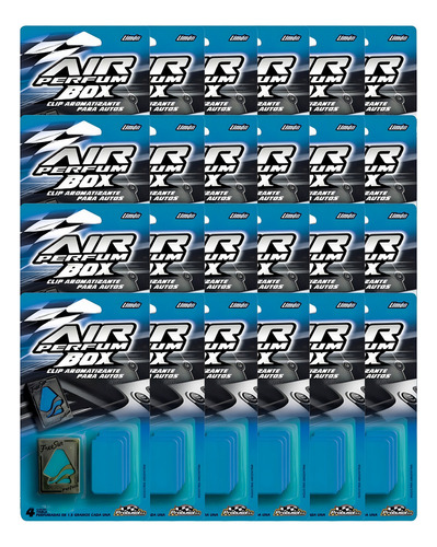 Aromatizante Para Auto Con Difusor Con Tabletas Pack 24un Fragancia Verde Pino