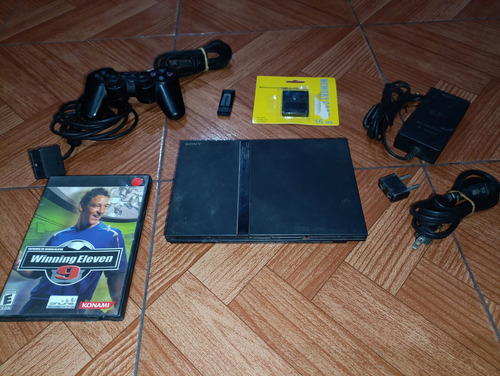 Playstation 2 Slim (opl, Lee Originales Ps1) Negro (Usado)